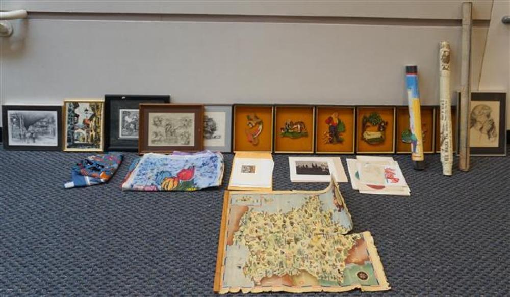 COLLECTION WITH ASSORTED FRAMED 325359