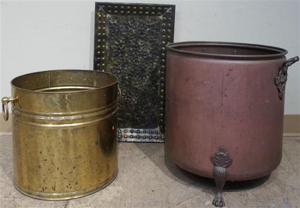 COPPER FUEL BUCKET, FUEL BUCKET