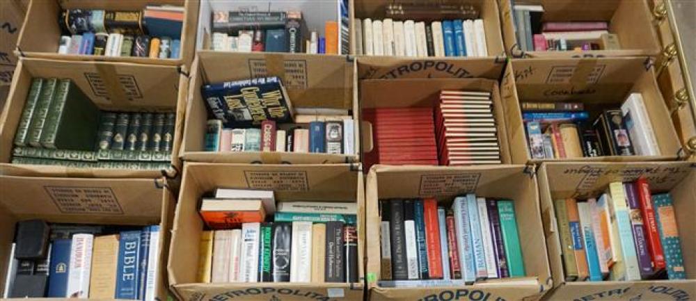 TWELVE BOXES OF BOOKS (CIVIL WAR,
