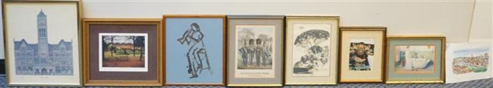 COLLECTION OF EIGHT ASSORTED WORKS OF