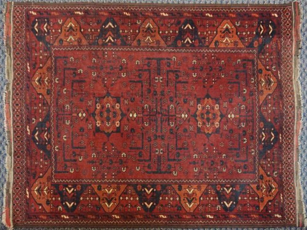 TURKEMAN RUG 3 FT 5 IN X 4 FT 32549a