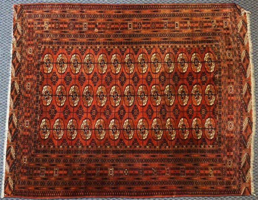 TEKKE TURKOMAN RUG, SECOND QUARTER