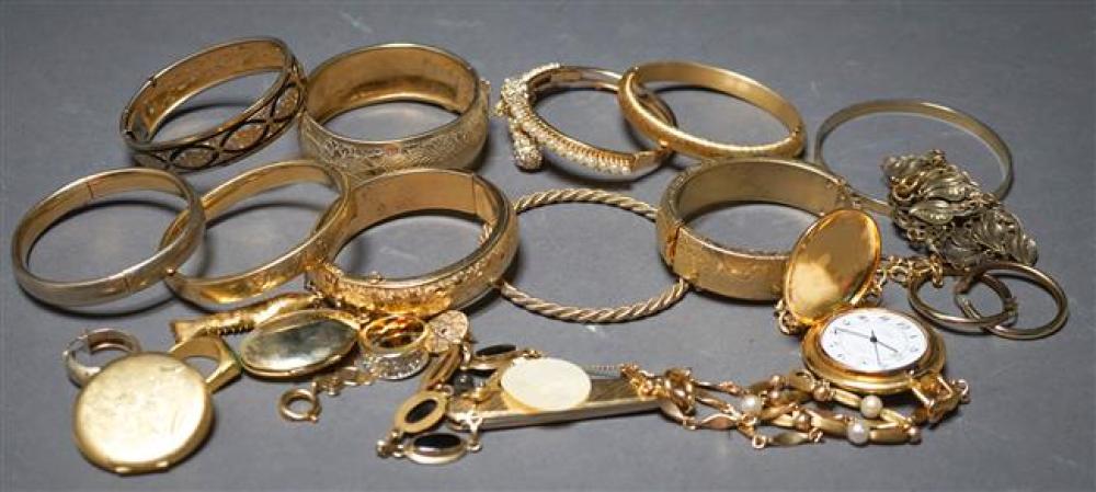 COLLECTION OF GOLD FILLED BANGLE 3254d4