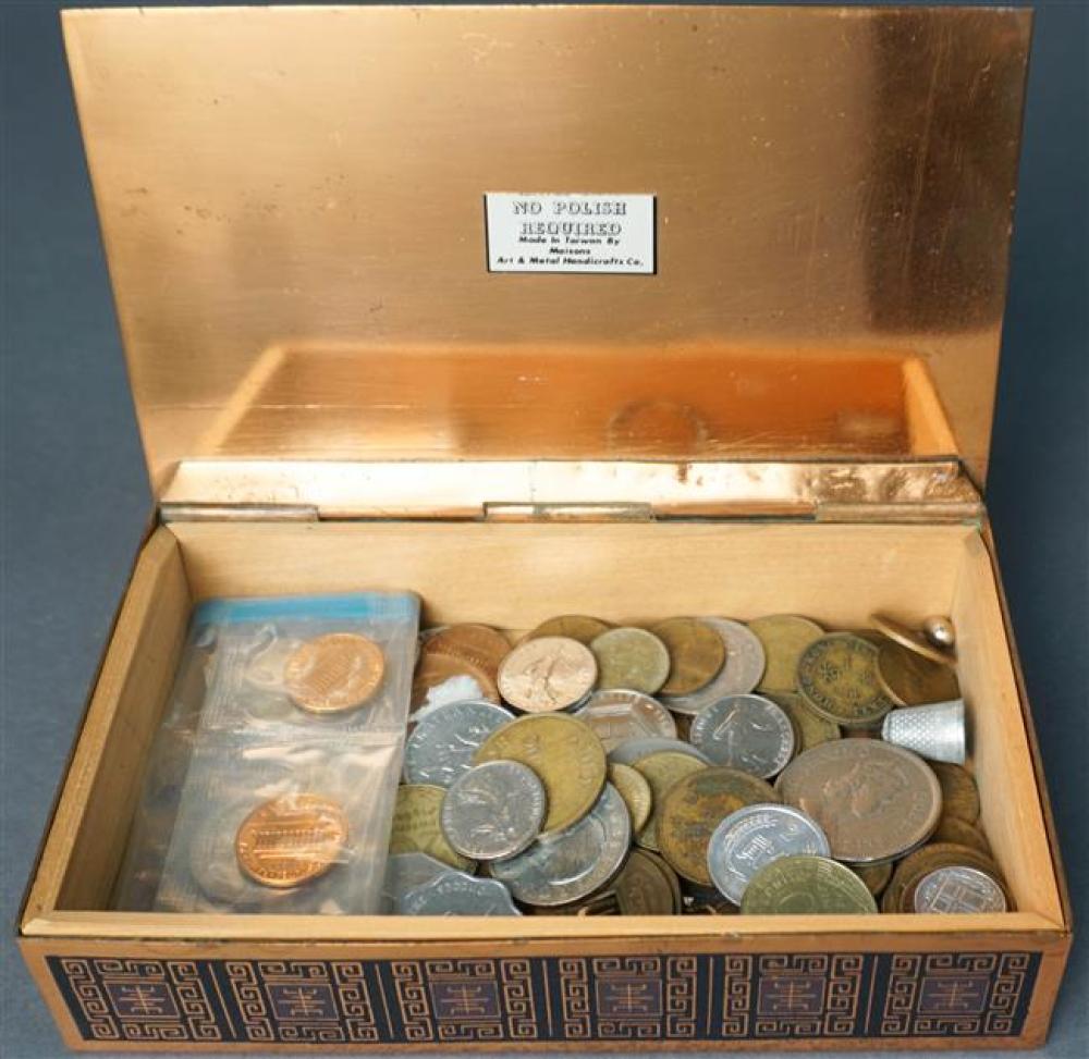 COLLECTION WITH WHEAT PENNIES AND