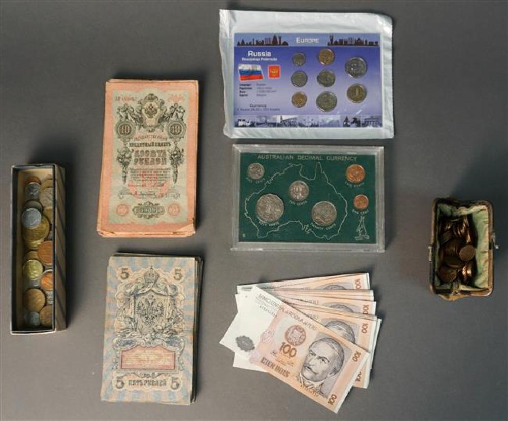 COLLECTION OF INTERNATIONAL COINS