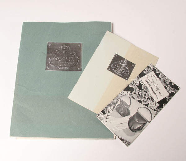 Three Georg Jensen catalogs (two