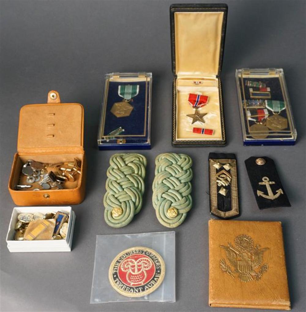 COLLECTION OF MILITARY MEDALS AND