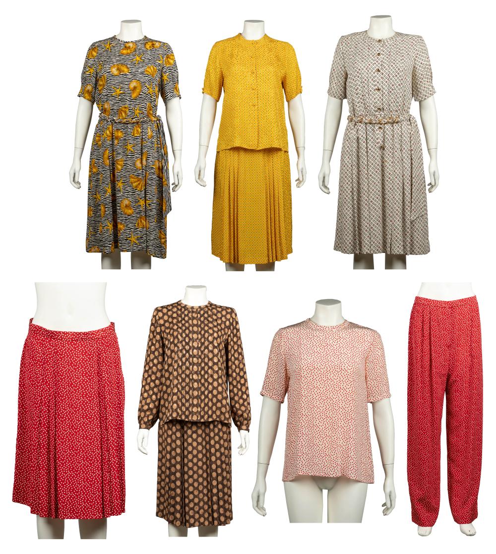 COLLECTION OF VINTAGE WOMEN'S CLOTHINGeach