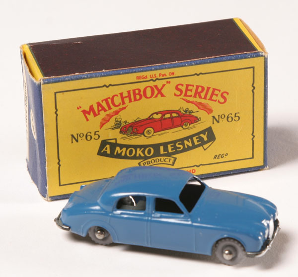 Matchbox toy; boxed 3.4 Jaguar, no.