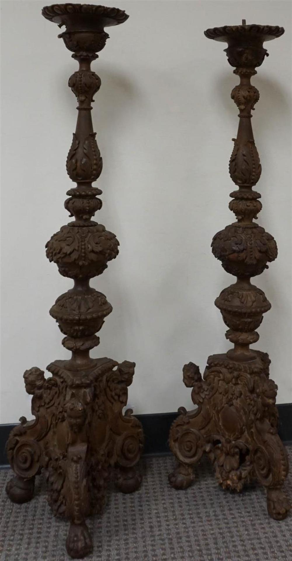 PAIR CONTINENTAL BAROQUE STYLE