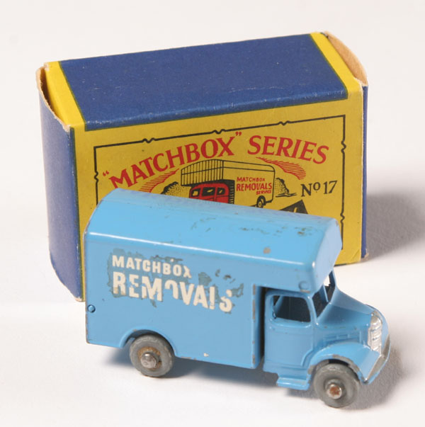 Matchbox toy; boxed Removal Van,