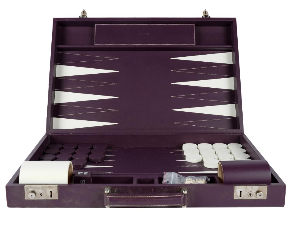 ASPREY, LONDON CASED BACKGAMMON