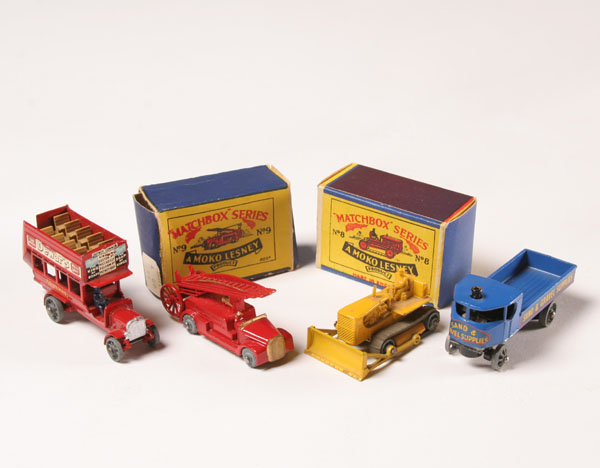 Matchbox toys; double decker bus,