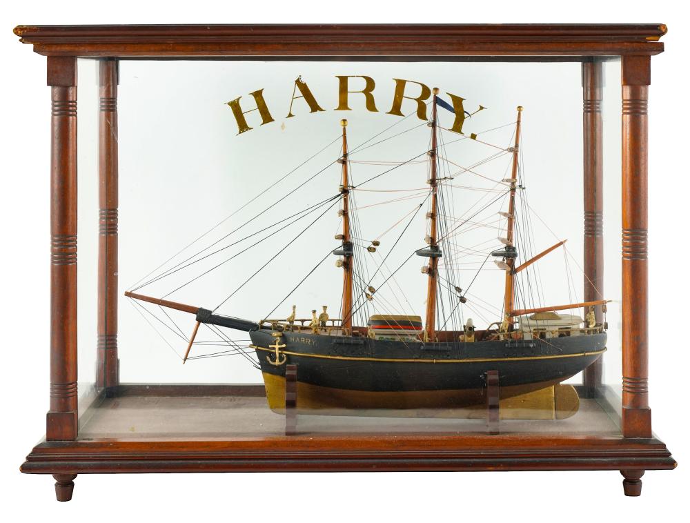 BRITISH SHIP MODEL HARRY painted 3256c8