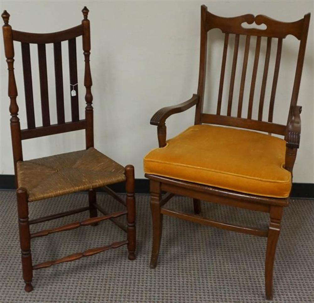 EARLY AMERICAN STYLE RUSH SEAT