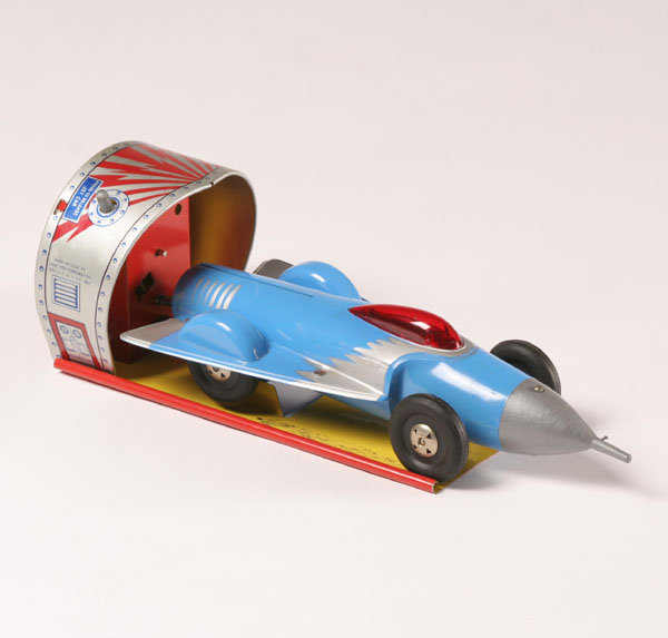 Ideal toy; mechanical jet car with