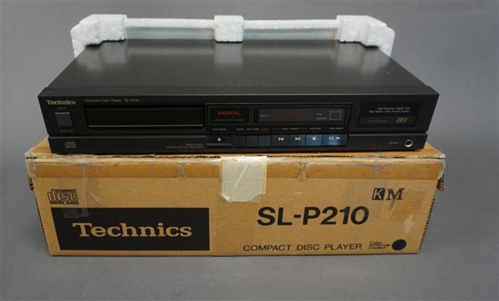 TECHNICS CD PLAYER, MODEL SL-P210,