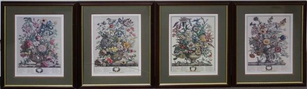 FOUR COLOR PRINTS OF THE FOUR SEASONS,