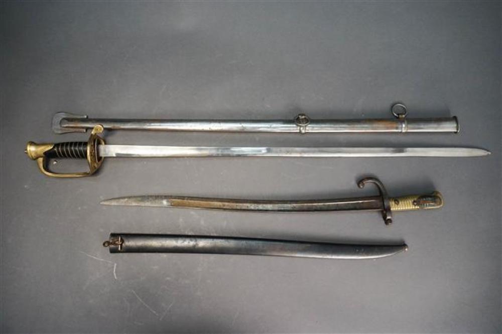 TWO SWORDS WITH SCABBARDSTwo Swords