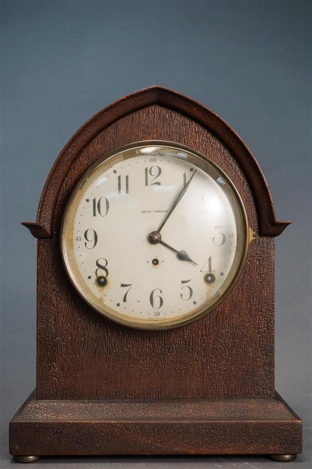 SETH THOMAS MAHOGANY MANTLE CLOCK  32588d