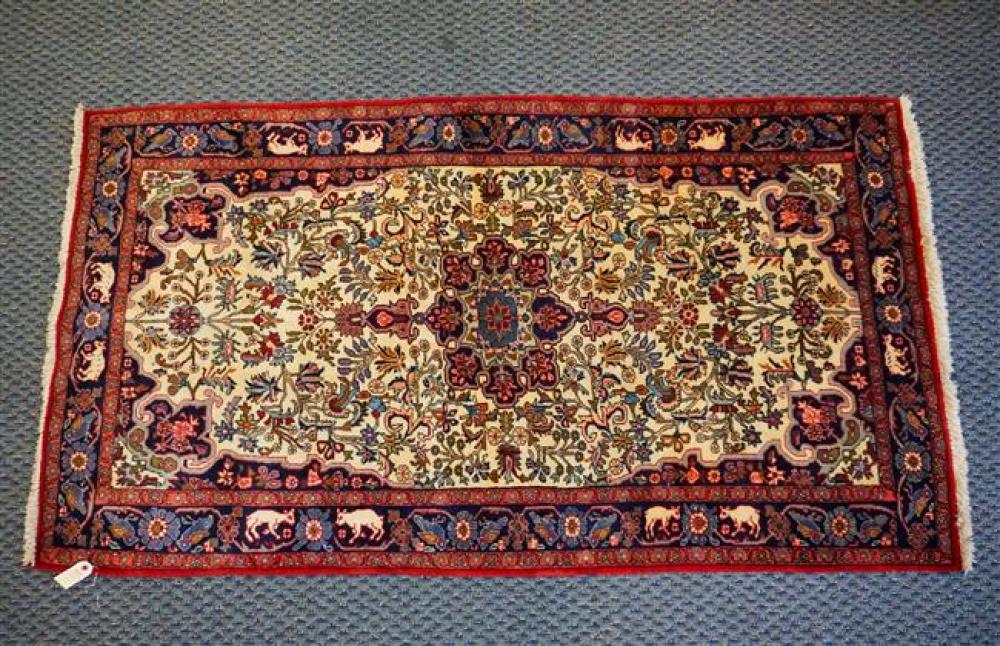 BIDJAR RUG, 3 FT 7 IN X 6 FT 4