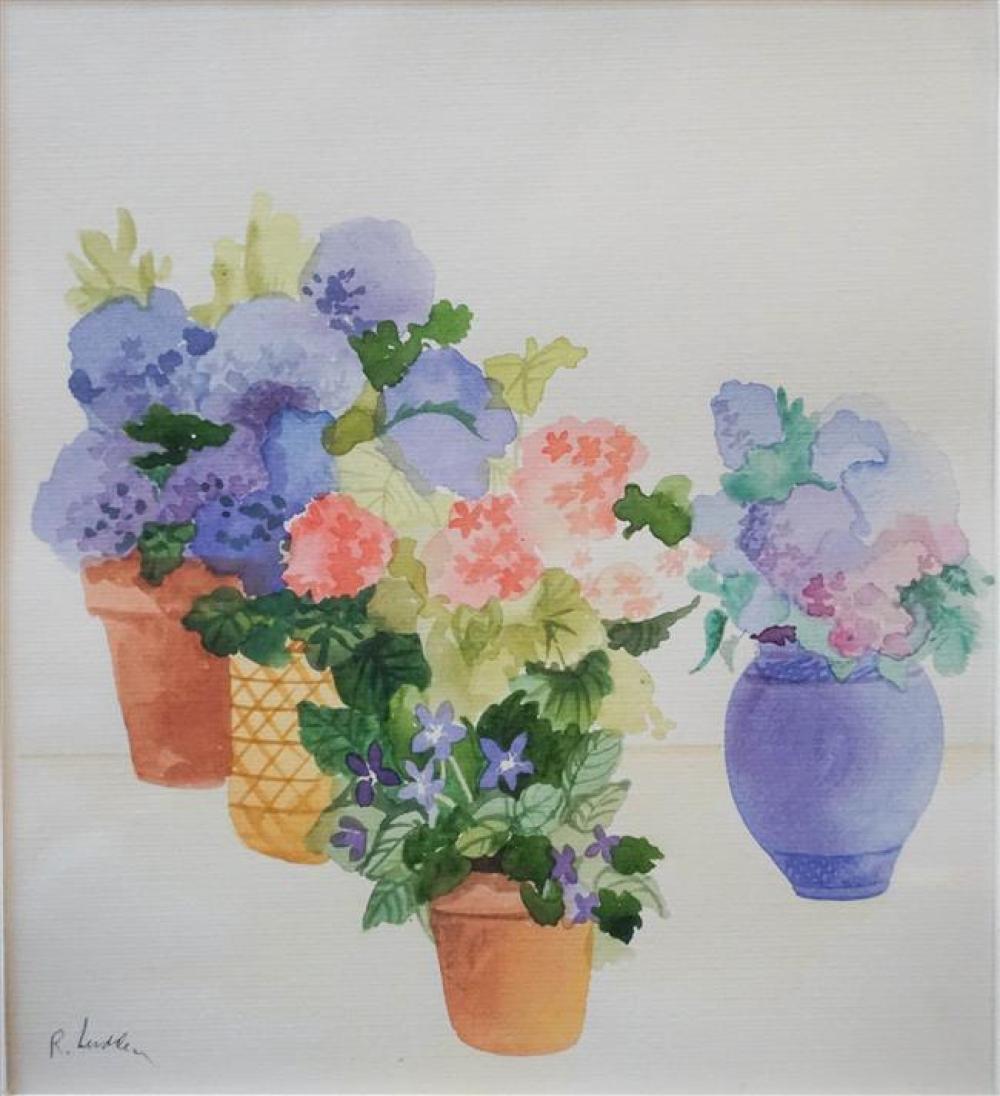 RITA LUDDEN SPRINGTIME WATERCOLOR  3259ca