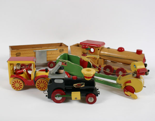 Brio Swedish wooden engine and