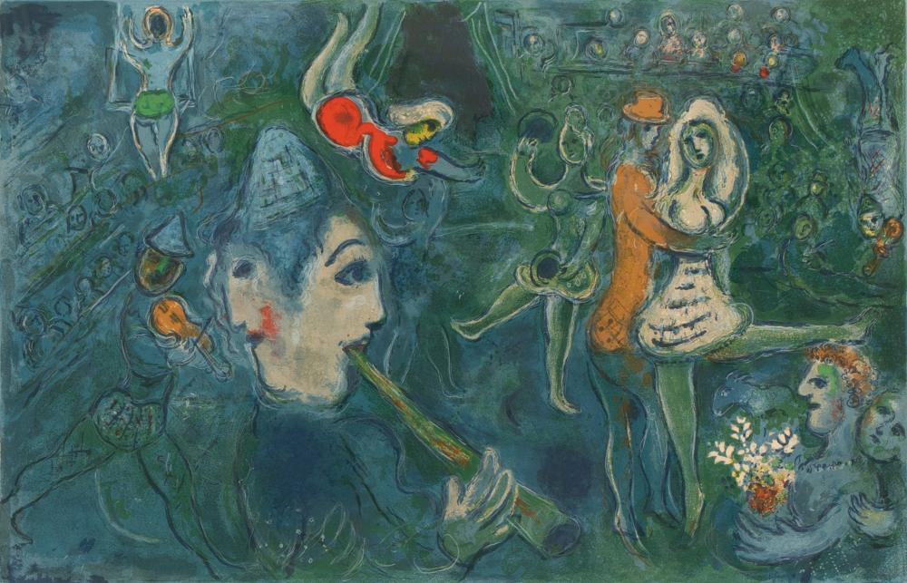 MARC CHAGALL 1887 1985 SCENE 325a5c