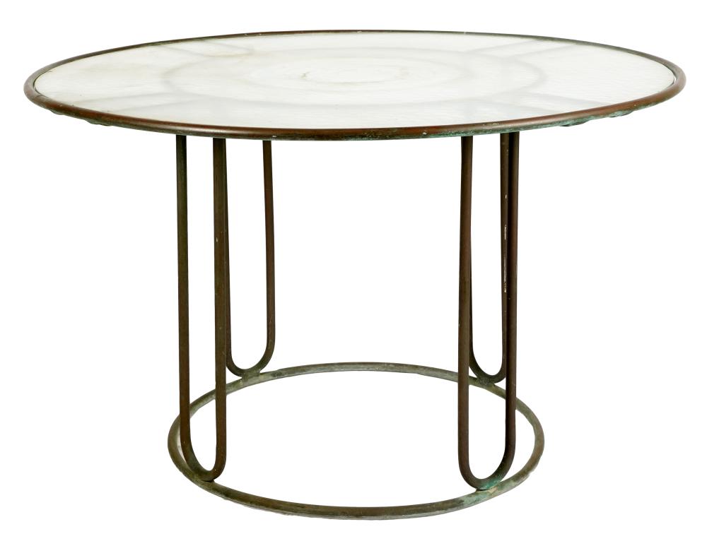 WALTER LAMB 'C2700" DINING TABLEtubular