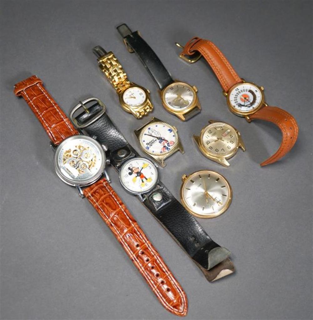 COLLECTION OF SEVEN WRISTWATCHES 323419