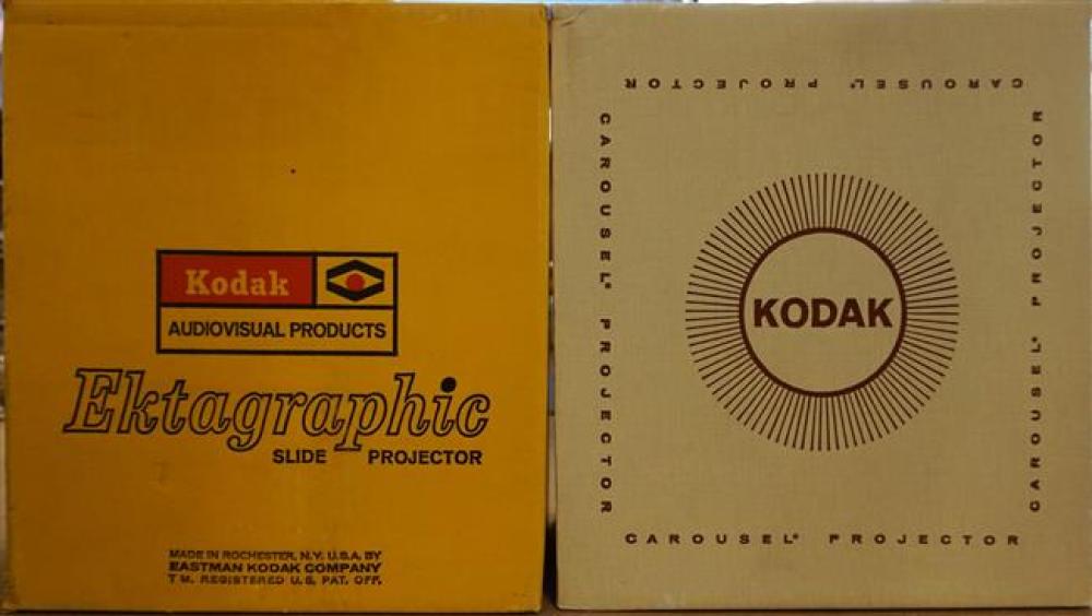 TWO KODAK SLIDE PROJECTORSTwo Kodak 3234c5