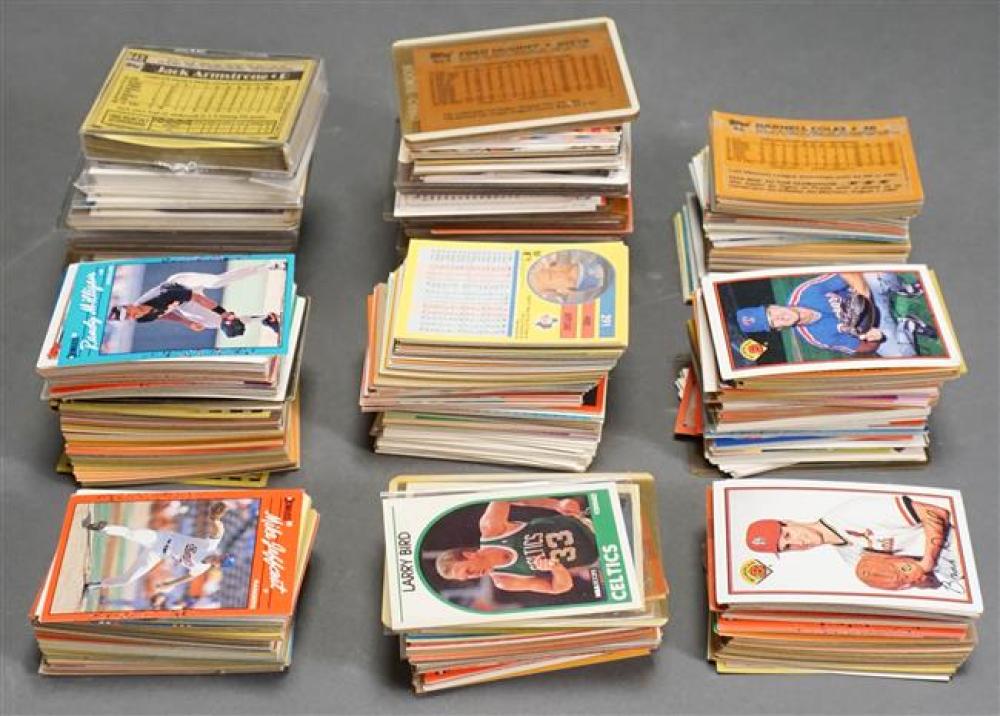 COLLECTION WITH BASEBALL BASKETBALL  3234d9