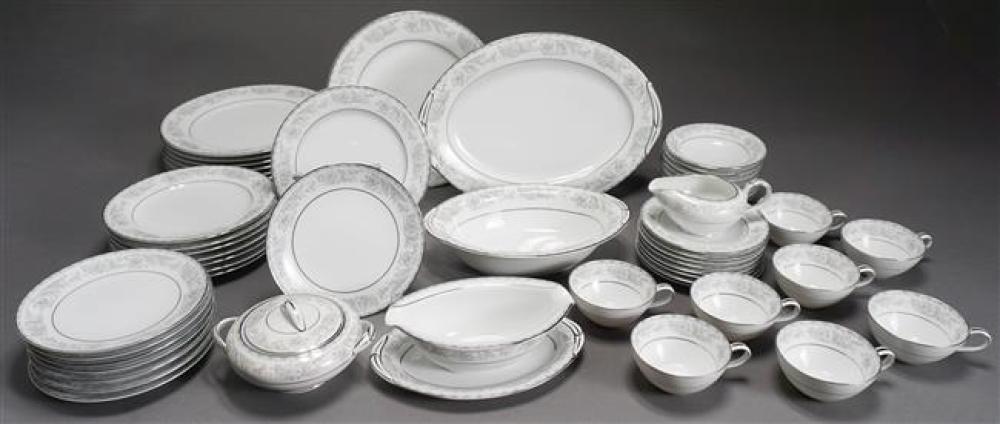 FIFTY THREE PIECE NORITAKE CHINA BELMONT