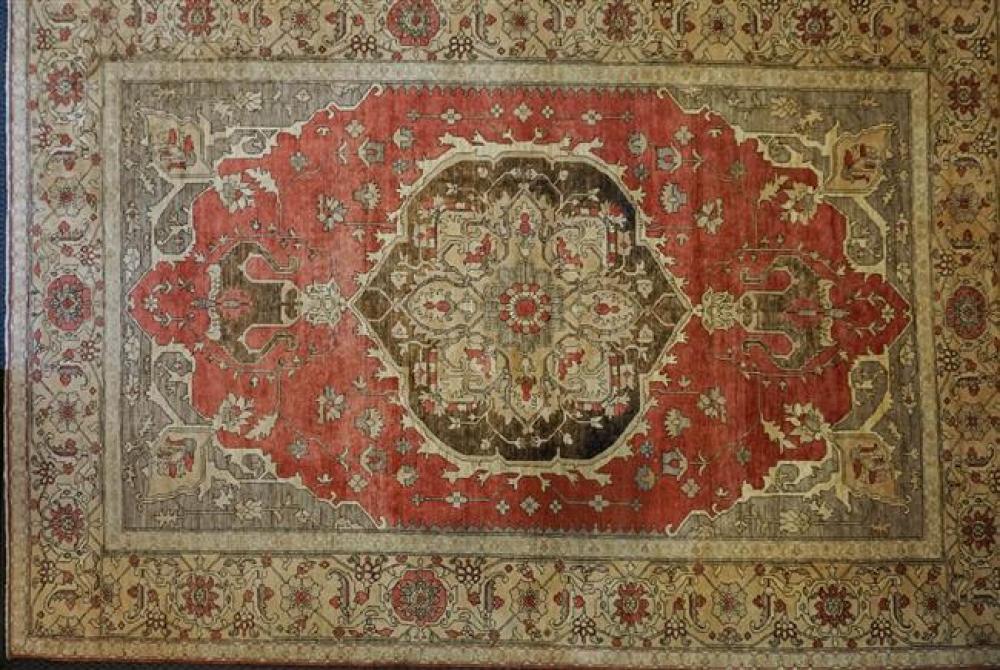 TURKISH RUG, 13 FT 8 IN X 10 FTTurkish