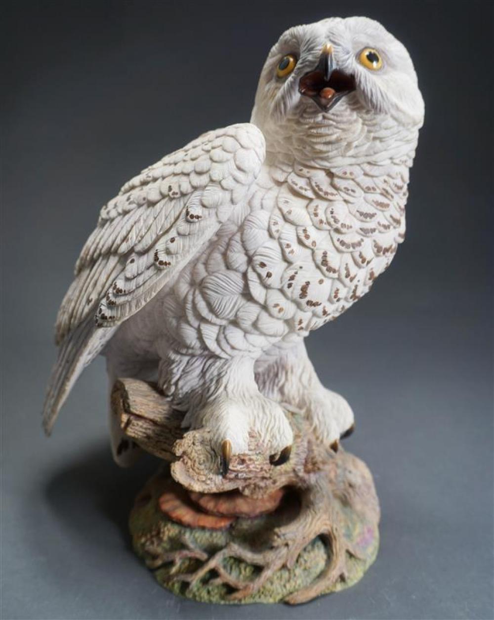 AYNSLEY PORCELAIN ANIMAL SCULPTURE,