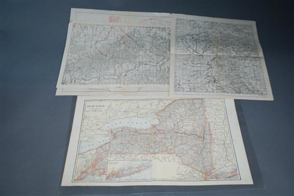 COLLECTION OF UNFRAMED MAPSCollection 3236ec