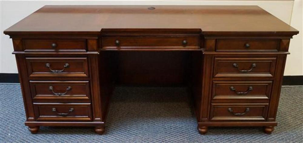 CONTEMPORARY CHERRY EXECUTIVE DESK