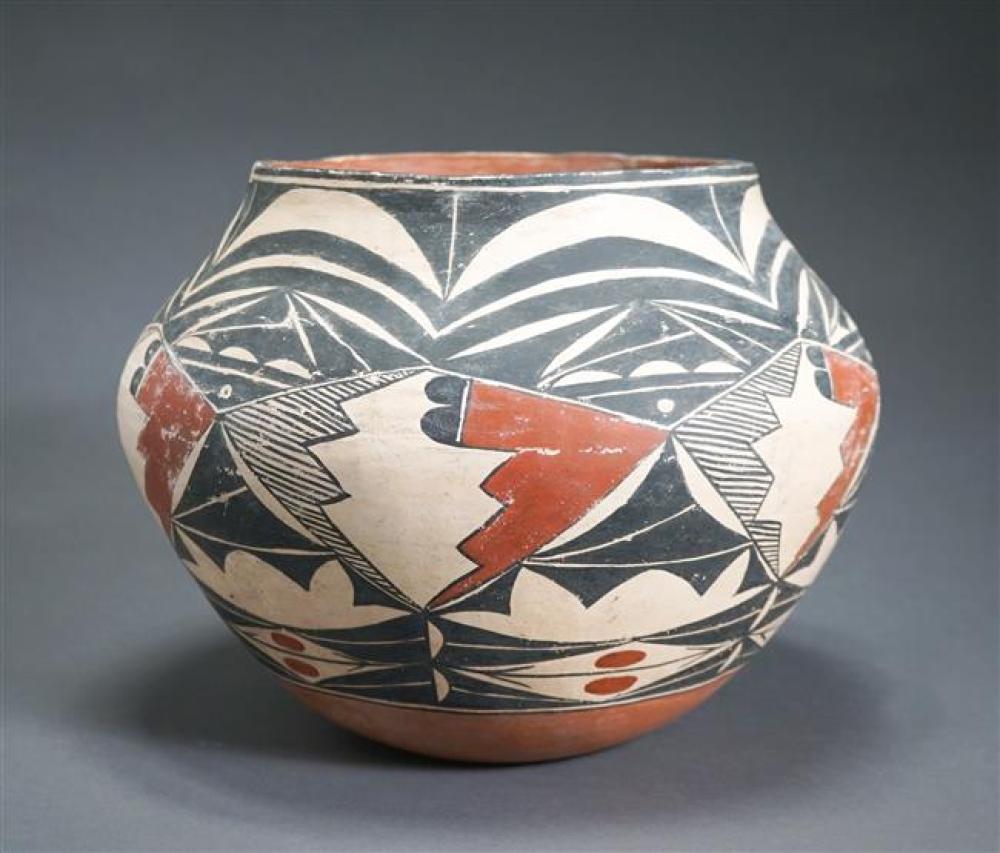 SOUTHWEST AMERICAN POLYCHROME DECORATED