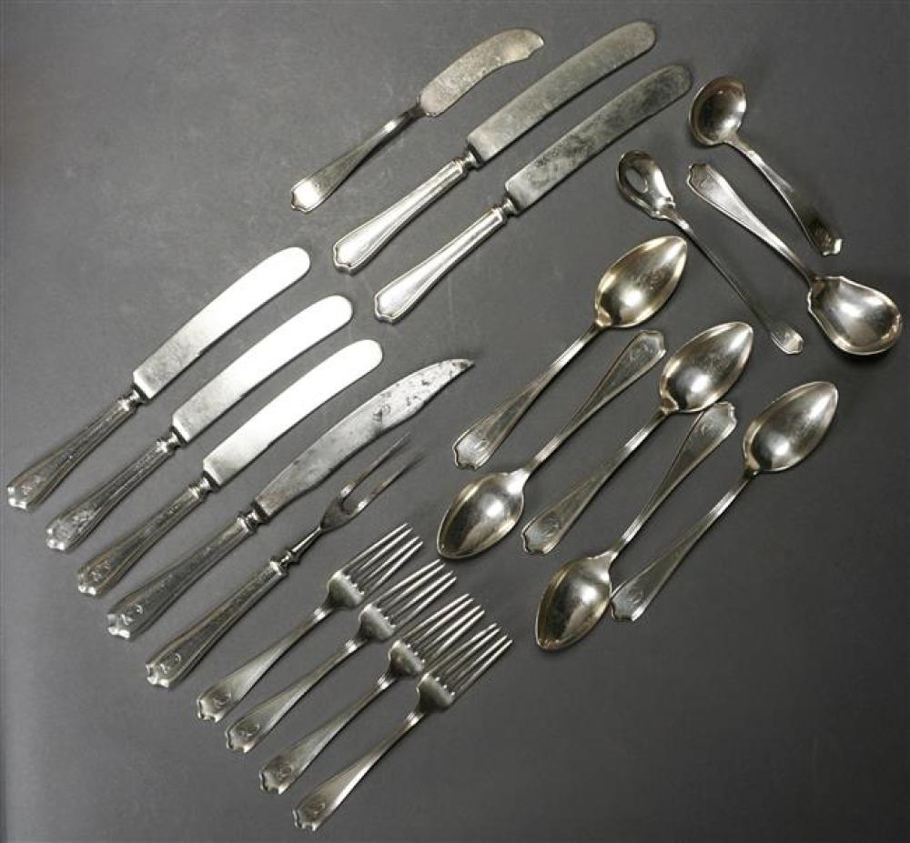 ALVIN STERLING SILVER 20-PIECE FLAT