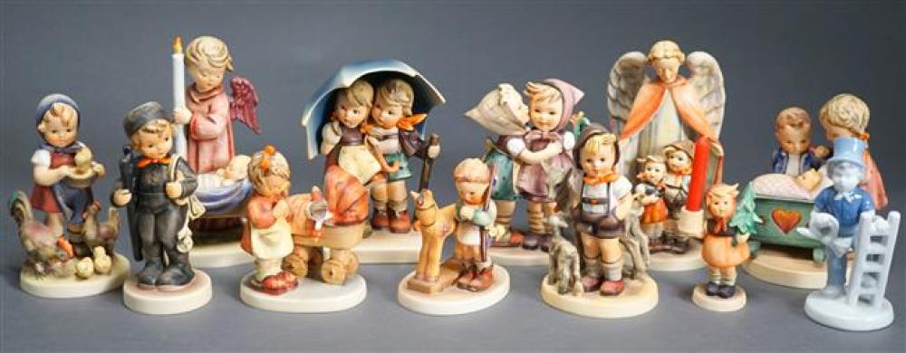 COLLECTION OF ELEVEN HUMMEL FIGURES