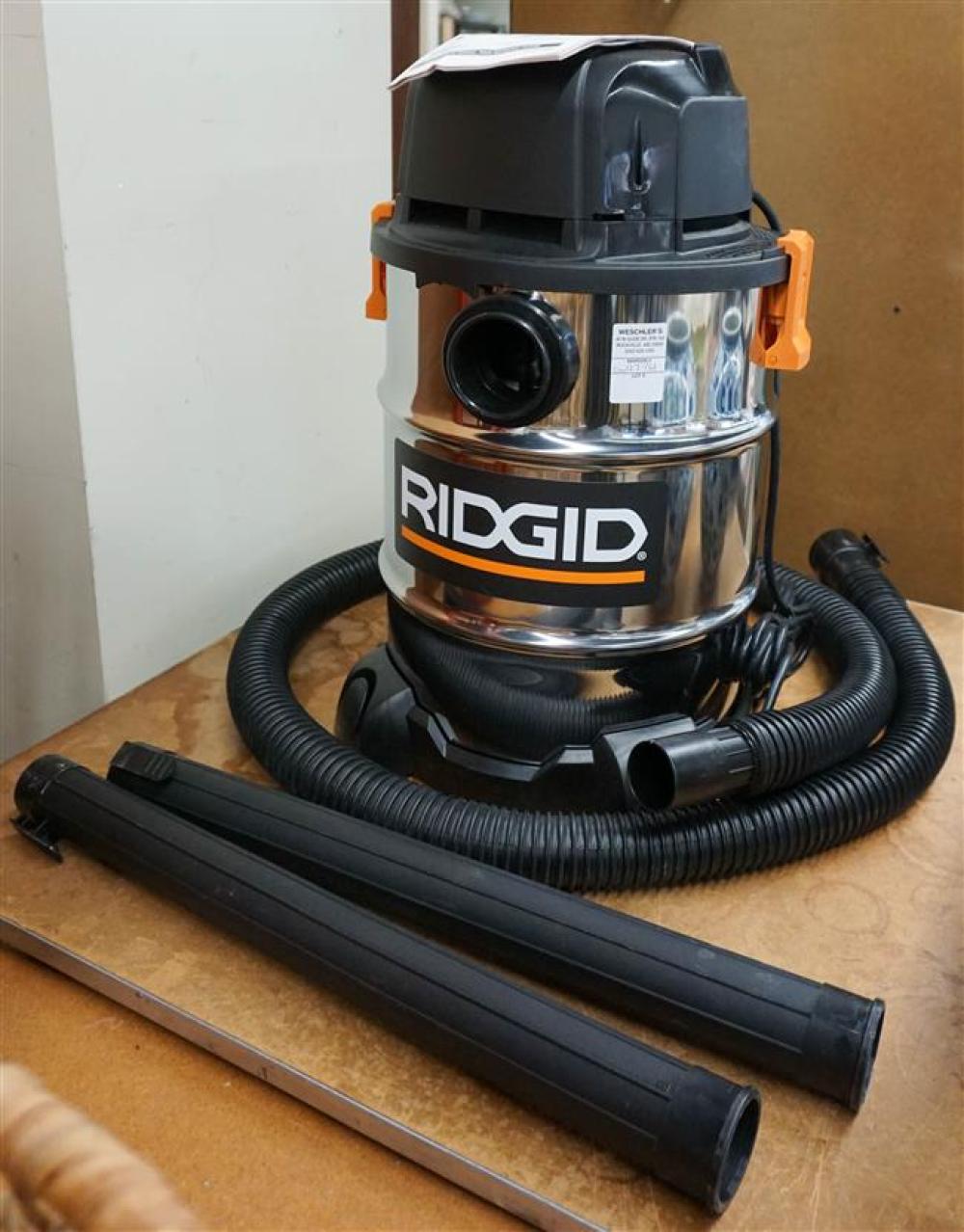 RIDGID SHOP VACUUMRidgid Shop Vacuum