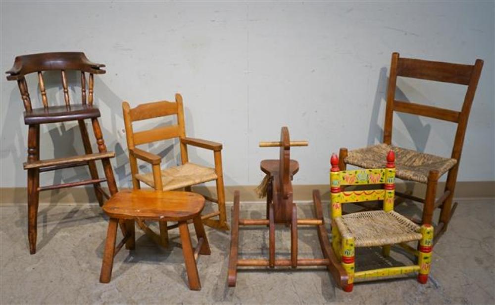 GROUP WITH FRUITWOOD YOUTH CHAIRS  32389c