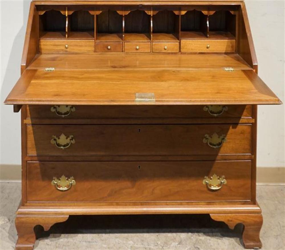 CHIPPENDALE STYLE WALNUT SECRETARY