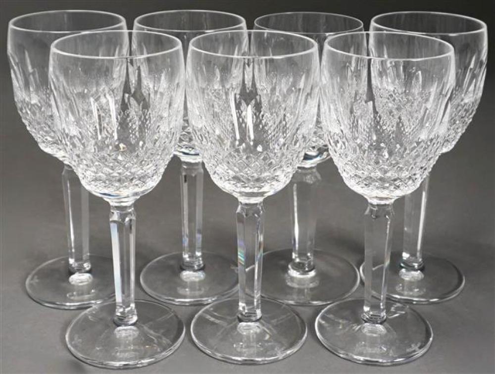 SEVEN WATERFORD CUT CRYSTAL COLLEEN