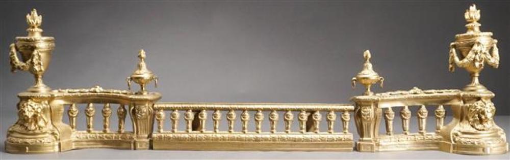 NEOCLASSICAL STYLE BRASS THREE PART 323912