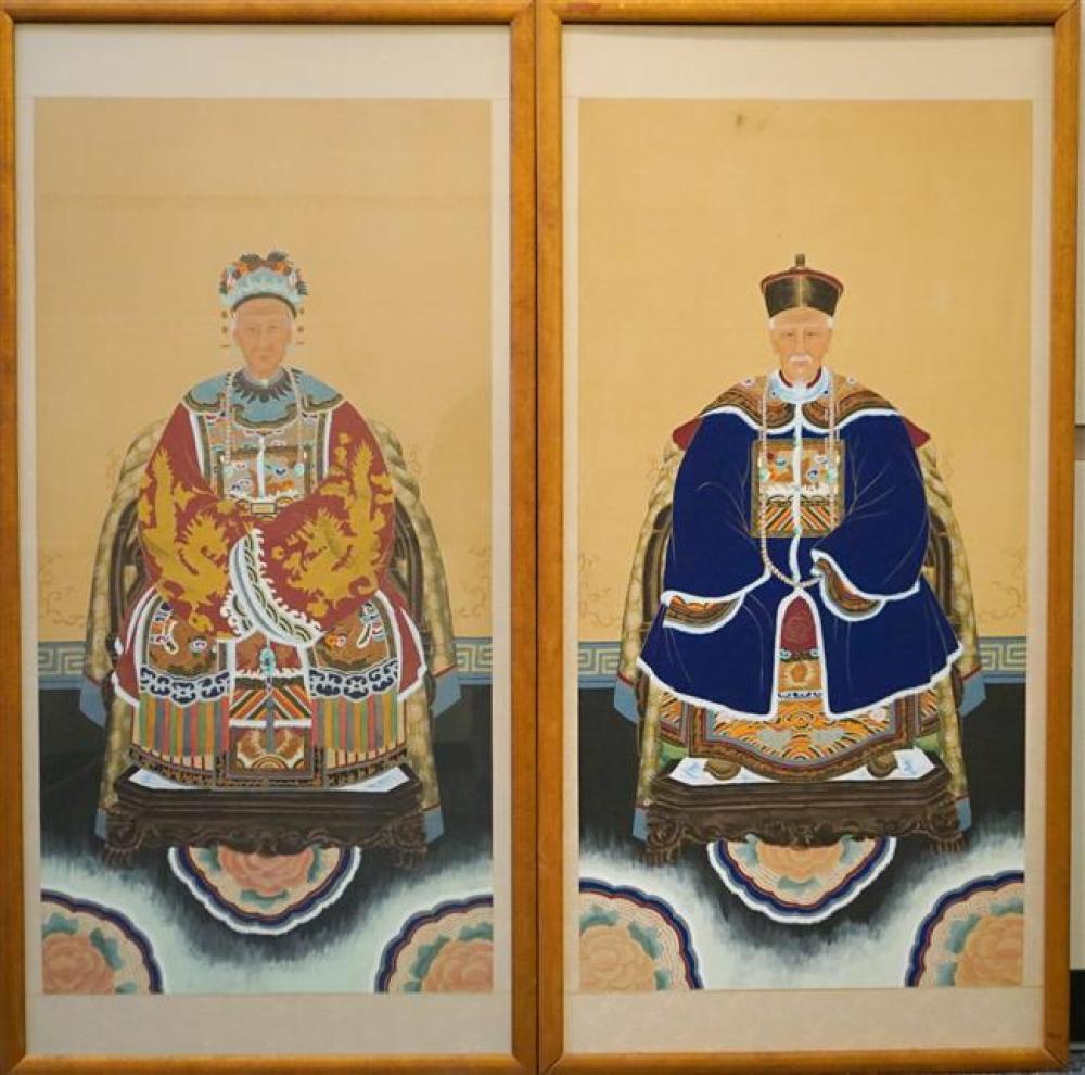 CHINESE SCHOOL, EMPEROR AND EMPRESS,