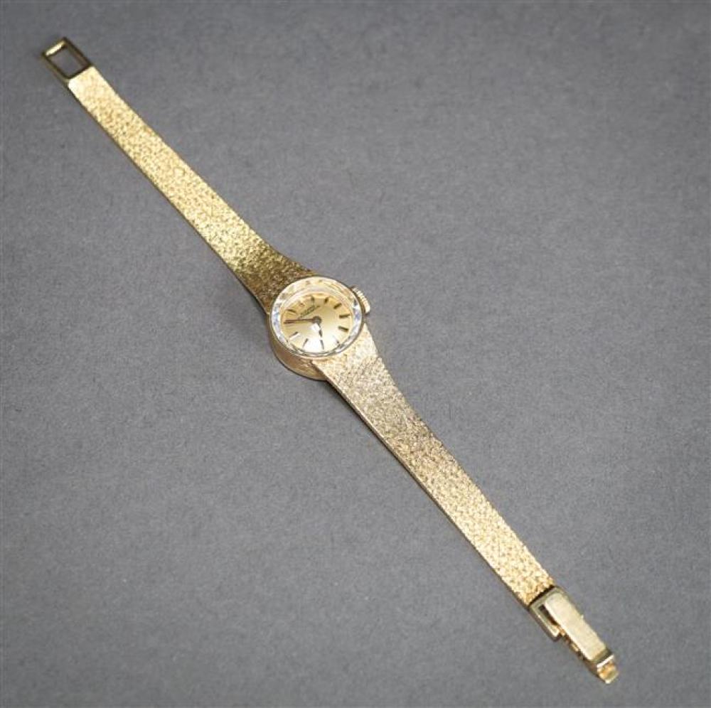 LADIES GIRARD PERREGAUX 14-KARAT YELLOW-GOLD