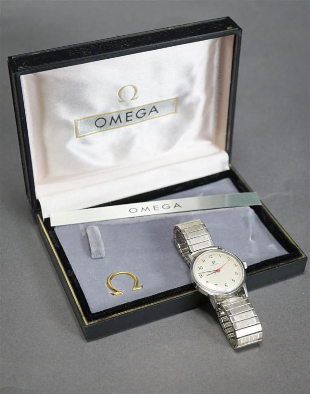 OMEGA STAINLESS STEEL GENTLEMAN'S