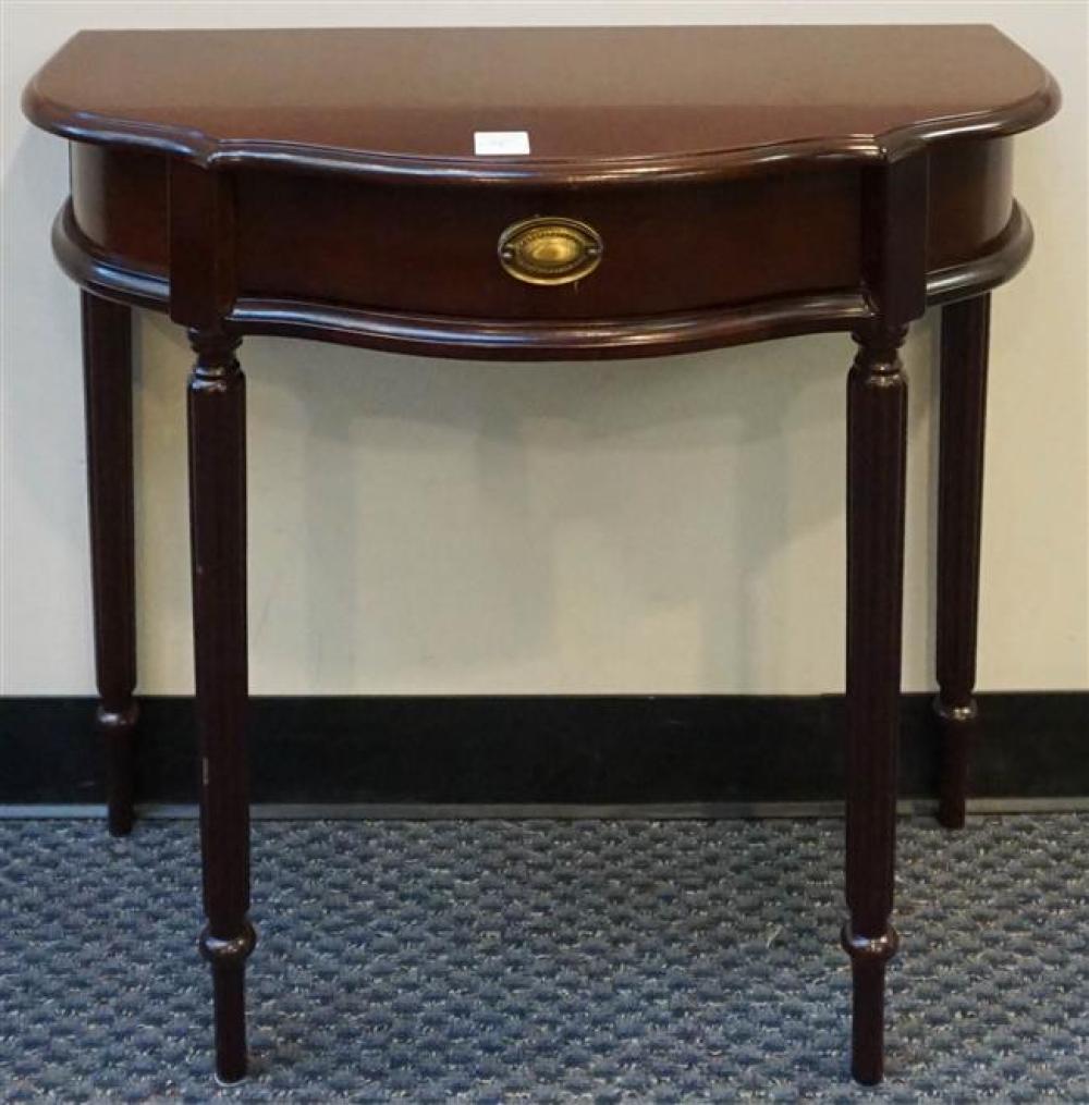 FEDERAL STYLE CHERRY FINISH CONSOLE