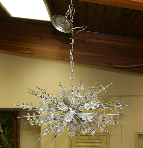 Modern sputnik hanging light fixture 505fb